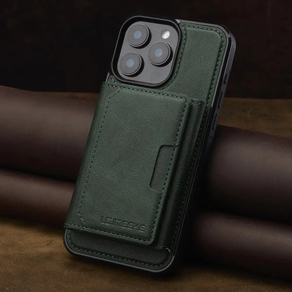 Detachable Wallet Case For iPhone 16 Pro Max 15 14 Plus 13 12 11 XS XR X 7 8 SE 2022 2020 2024 For MagSafe Card Holder Cover