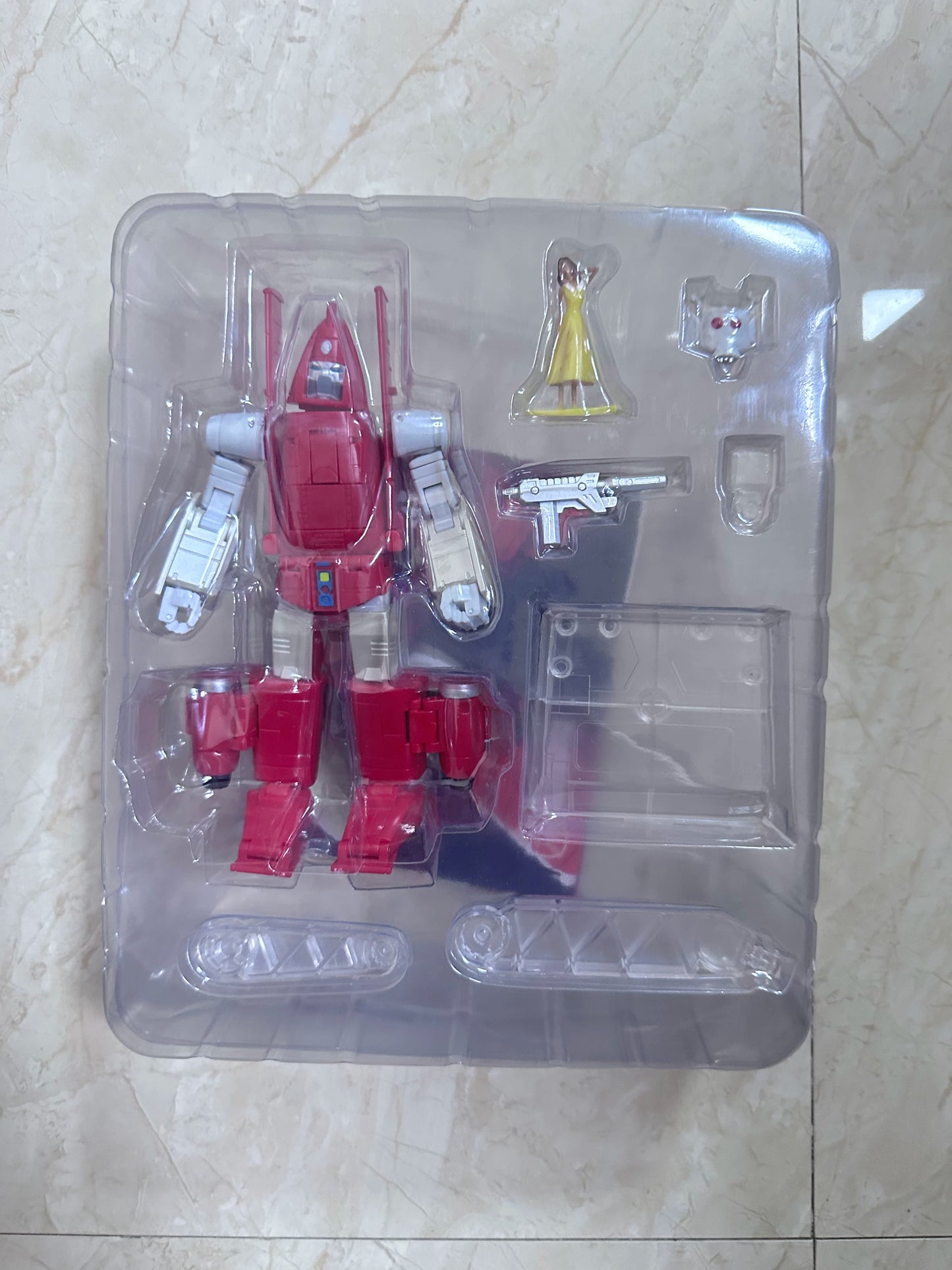 Pocket Toys Pt-M01 PTM01 Transformation Powerglide G1 Glider Of Sky Ko Dx Animated Version Small Scale Robot Action Figure