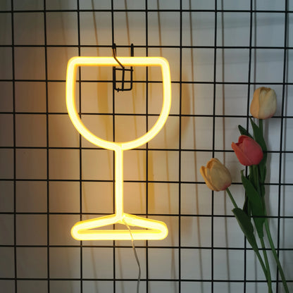 1pc, romantic neon lights,battery/USB power supply,girl's room wedding decoration,birthday,Valentine's Day,Mother's Day gift