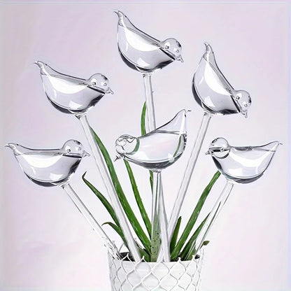 2pcs/5pcs Automatic Plant Self Watering Bird Shape Water Device Plastical Drip Irrigation System for Home Garden Flower Plants