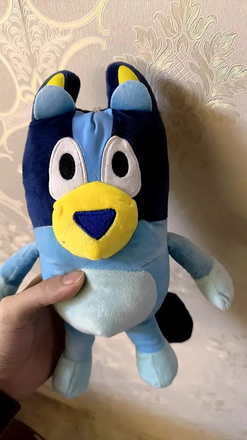 17/28/40cm Bluey & Bingo Family Plush Toys - Cartoon Dog Animals Stuffed Soft Plush Dolls Perfect For Birthday & Christmas Gifts