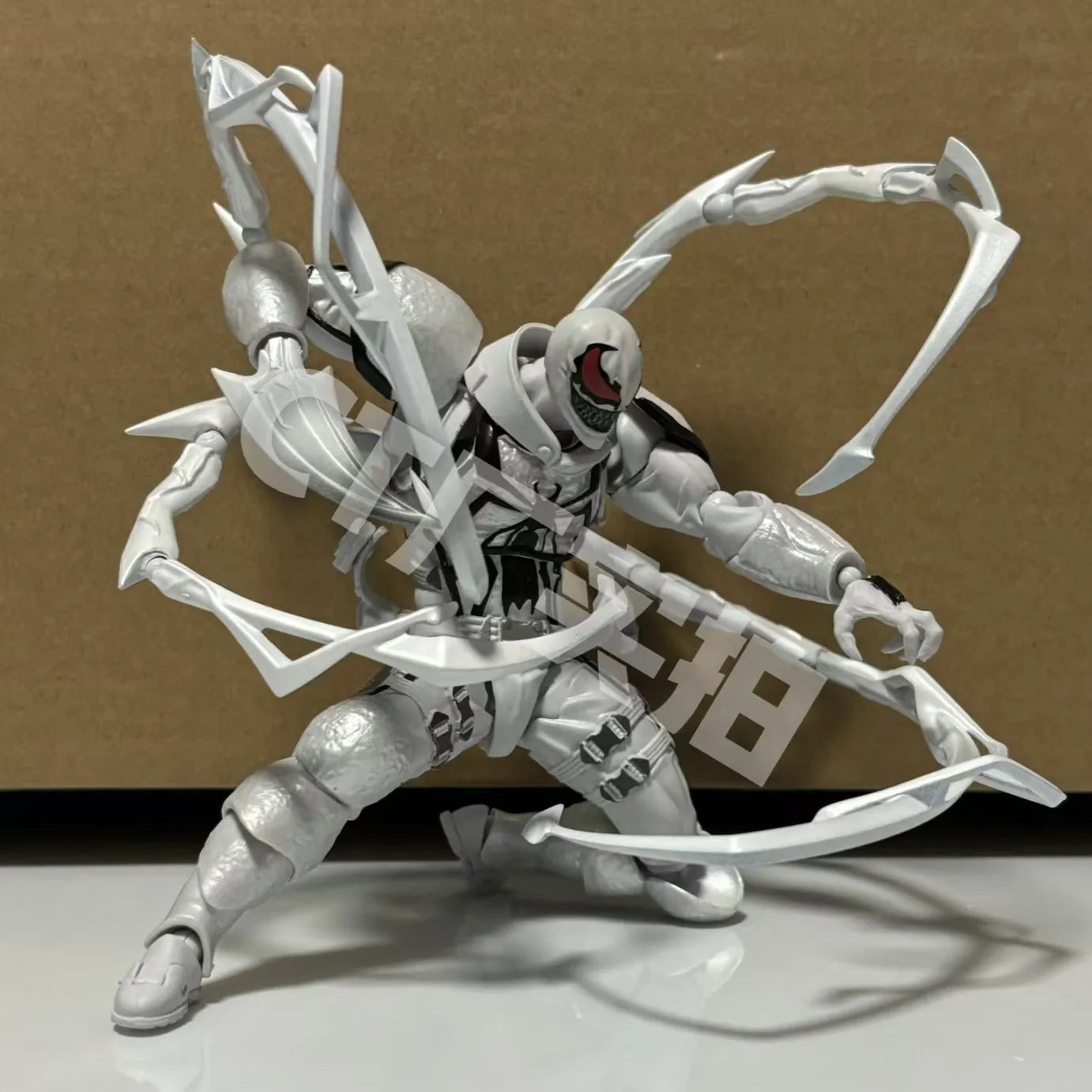 Ct White Venom Action Figure High-Quality Ko Multiple Accessories Venom Model Statue Figurine Collection Ornament Christmas Gift