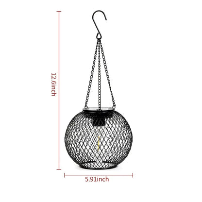 Solar Lantern Outdoor, Solar Lights for Outside Decorative Outdoor Hanging Lights Waterproof Solar Lanterns, yard garden lamp
