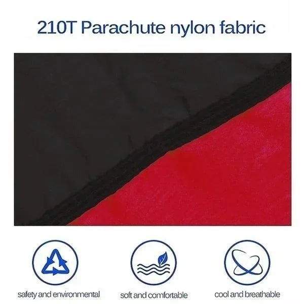 Outdoor Single Person Camping Hammock With Nylon Color Matching Hammock High Strength Parachute Fabric Portable Hanging Bed