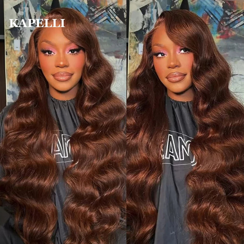 Hot Sale #4 Brown Body Wave Bundles 1/3/4 Brazilian Human Hair Weave Bundles Hair Extension Tissage Human Hair Bundles Remy Hair