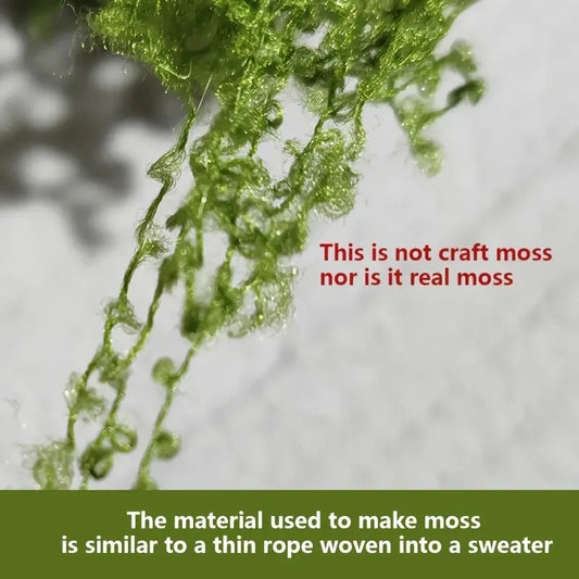 about 20g Artificial Green Plants Polyester Moss Grass Home Living Room Garden Decoration Mini Landscape Fake Flower DIY Crafts