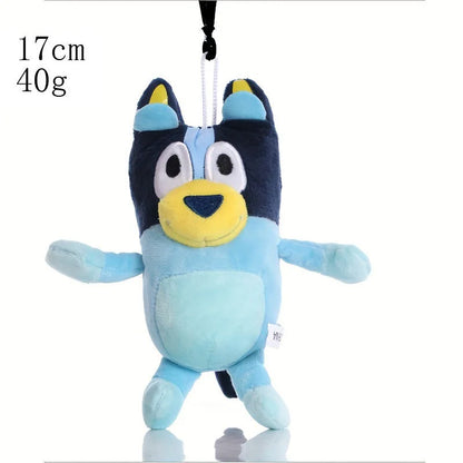 17/28/40cm Bluey & Bingo Family Plush Toys - Cartoon Dog Animals Stuffed Soft Plush Dolls Perfect For Birthday & Christmas Gifts