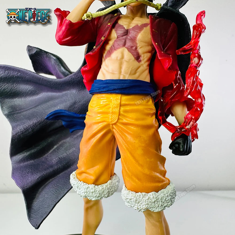 17Cm One Piece Anime Figures Monkey D Luffy Sun God Nika Action Figurine Luffy Figure PVC Model Doll Collection Toy Gift Kids