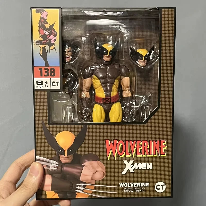 Ct Toys Wolverine Action Figure Deadpool Mafex 096 Figure 138 Hellverine Comic Version Figurine Collection Model Toys Kids Gifts