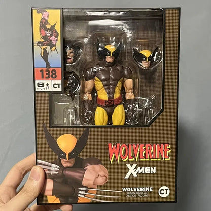 Ct Toys Wolverine Action Figure Deadpool Mafex 096 Figure 138 Hellverine Comic Version Figurine Collection Model Toys Kids Gifts