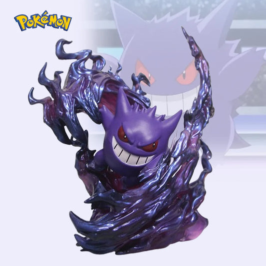 Pokemon Gengar Anime Figure Sun Snorlax Ghost Claw Action Figurine 18cm Pvc Statue Model Desk Decoration Collection Toy Kid Gift
