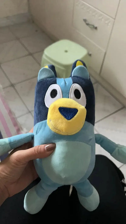 17/28/40cm Bluey & Bingo Family Plush Toys - Cartoon Dog Animals Stuffed Soft Plush Dolls Perfect For Birthday & Christmas Gifts