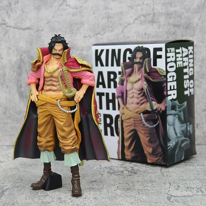 23cm One Piece Anime Gol·D·Roger Figures Action Figurine Pvc Model Doll Collection Desk Decoration Statue Ornament Toys Gifts