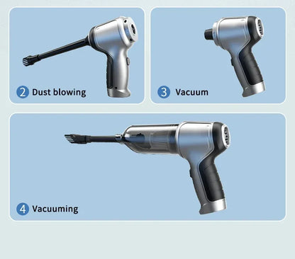 95000PA Car Vacuum Cleaner  Wireless Powerful Cleaning Machine Auto Robot Car Accessories Home Appliance Strong Suction As Gift