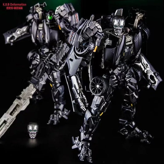 Transformation Robot Toy 4 Dark Lockdown Robot Car Figures Film Version Deformed Car Toy Children's Birthday Gift