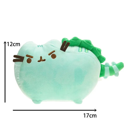 Multiple Pusheen Plush Throw Pillows Cute Home Bedroom Cartoon Stuffed Model Dolls Toys Girl's Room Decoration Christmas Gifts