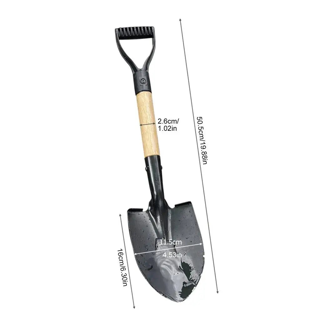 Digging Shovel Manganese Steel Shovels Kids Trowel Waterproof Rustproof Garden Scoop for Beach Camping Outdoor  Large