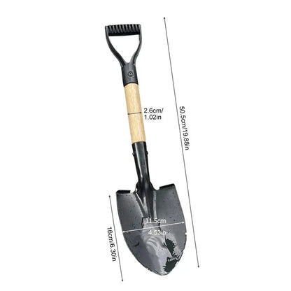 Digging Shovel Manganese Steel Shovels Kids Trowel Waterproof Rustproof Garden Scoop for Beach Camping Outdoor  Large