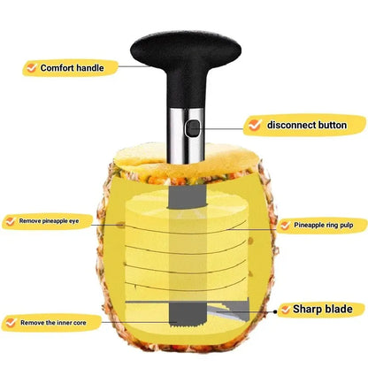 1pcs Pineapple Slicer Peeler Peeler Stainless Steel Fruit Tools Cooking Tools Kitchen Accessories Kitchen Gadgets