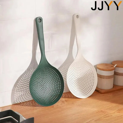 Large Colander Kitchen Large Noodle Spoon Long Handle Spoon High Temperature Non-stick Pan Colanders Strainers Kitchen Utensils