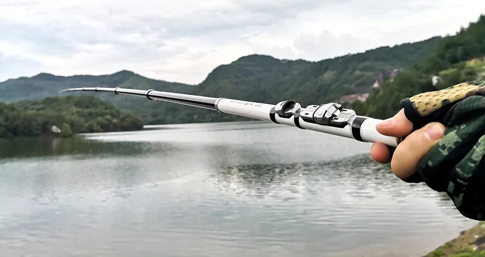 JOSBY Carbon Fiber Spinning Fishing Rod Telescopic Mini Pole 3M 2.7M 2.4M 2.1M 1.8M 1.5M Fish Gear Tackle High Quality