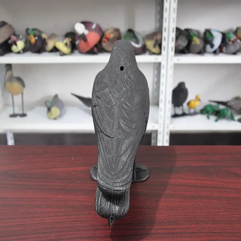 Decoracion Jardin ExteriorSimulation Black Crow Raven Bird Repellent Pest Control Pigeon Repellent Garden Decoration Outdoor