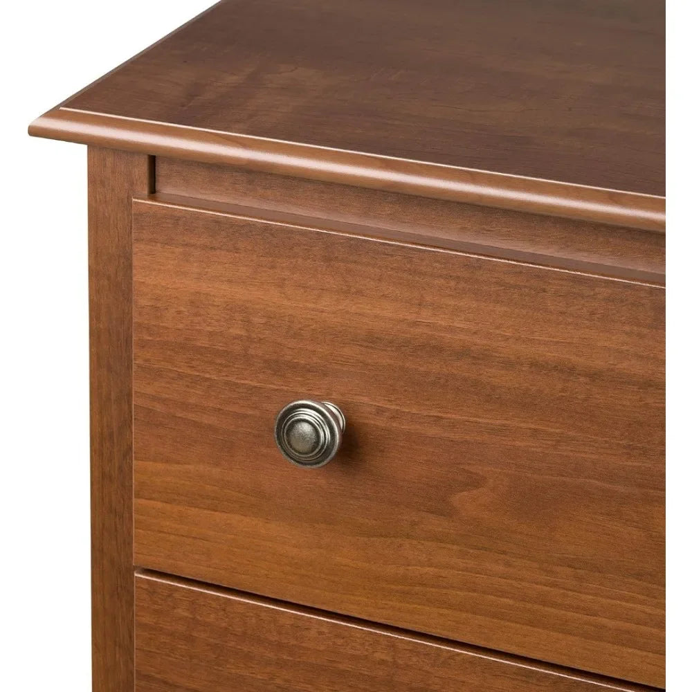 Prepac Sonoma Traditional 5-Drawer Tall Dresser for Bedroom, Functional Bedroom Dresser Chest 16" D x 31.5" W x 45.12" H