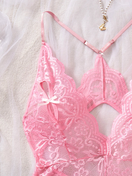 Exotic Costume Teddies Woman Sexy Lingerie Crotchless Sex Underwear Porn Babydoll Dress Hollow Hot Lace Sexy Bodysuit Pijama
