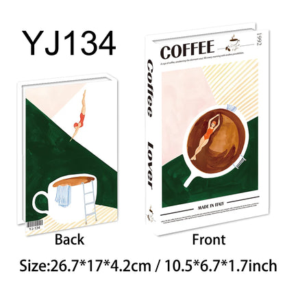 Luxury Fake Books Home Decoration Accessories for Living Room Fashion Home Decor Prop Books Simple Nordic Coffee Table Books