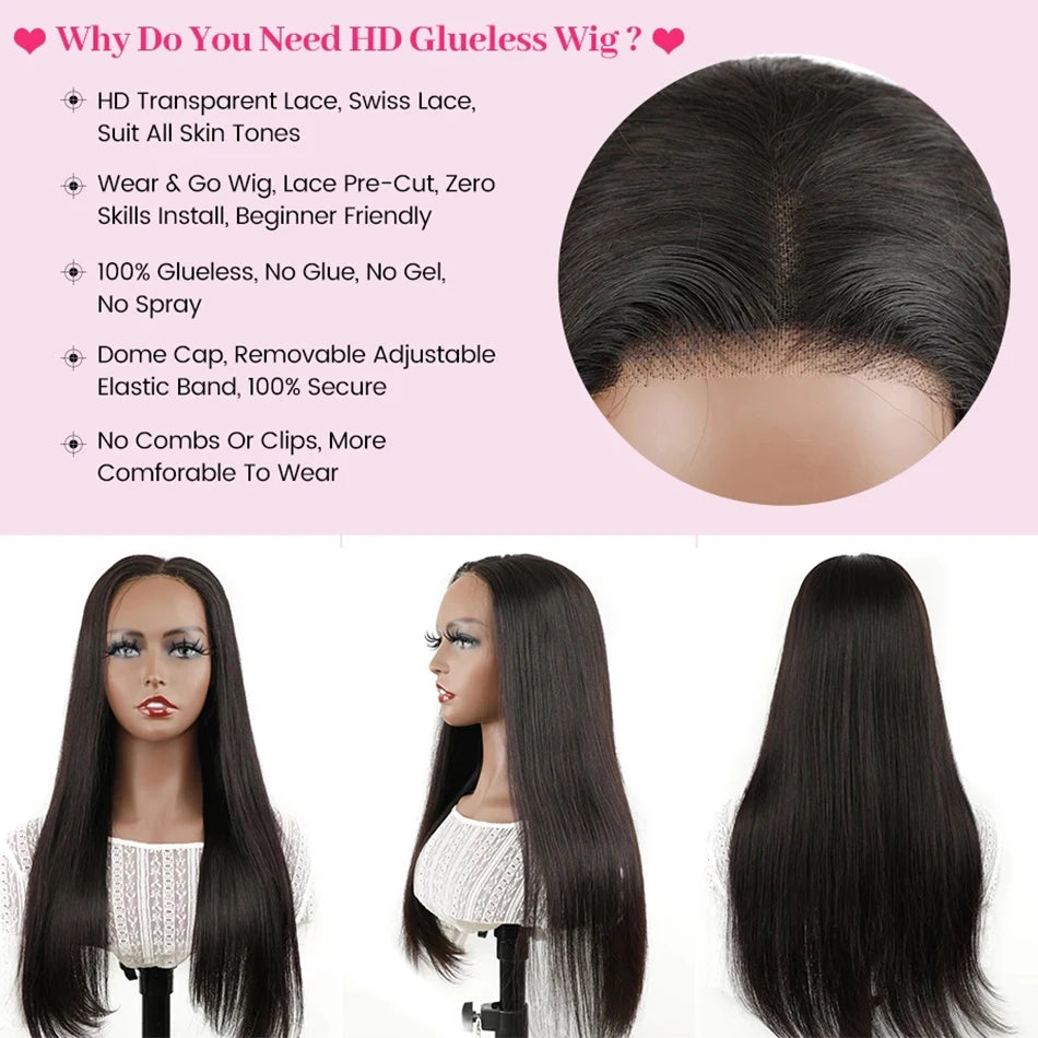 13x4 Bone Straight Lace Front Wig 30 40 Inch Lace Front Human Hair Wigs For Women 13x6 Brazilian Hair Glueless wigs Human Hair