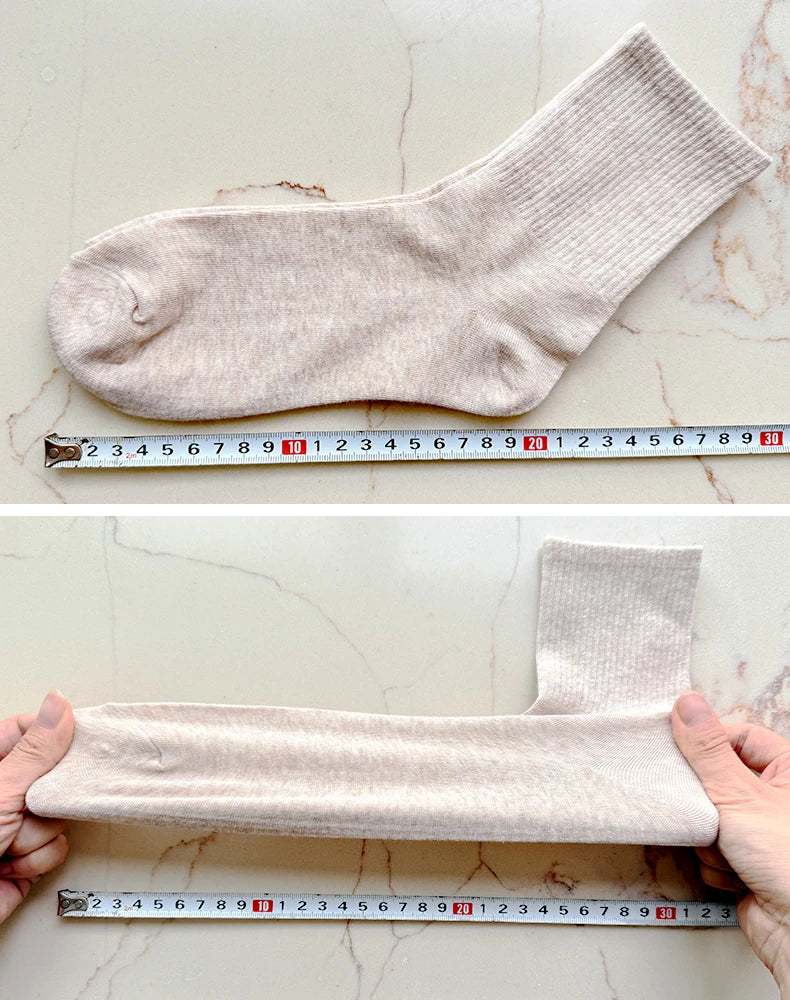 5/10 Pairs 95% Combed Cotton Socks Men Business Dress Long Socks Soft Breathable Spring Summer Colorful Sock For Man 5Pairs/Lot