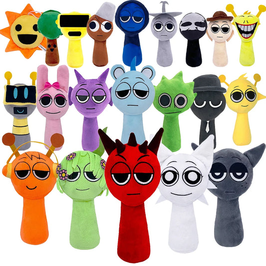New Sprunki Plush Horror Game Toys Cartoon Cute Soft Stuffed Pillow For Kid Birthday Christmas Gift Stuffed Children Dolls