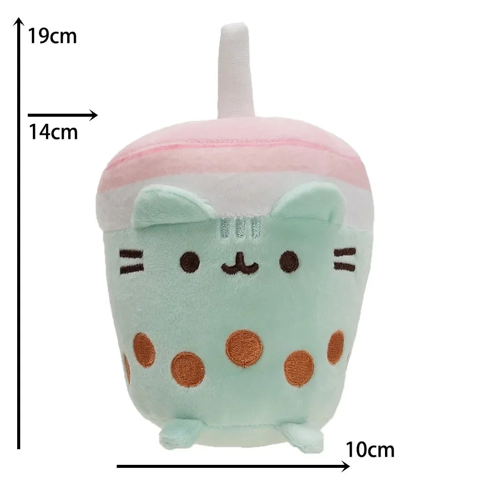 Multiple Pusheen Plush Throw Pillows Cute Home Bedroom Cartoon Stuffed Model Dolls Toys Girl's Room Decoration Christmas Gifts