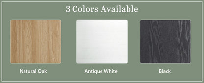 Modern 6 Drawers Dresser, 47" Wide Wood Dressers & Chests of Drawers w/Curved Profile Design, Natural Texture for Bedroom.