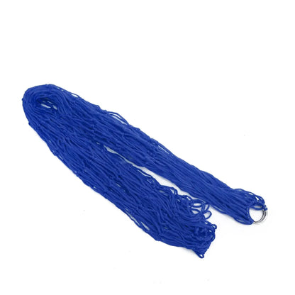 Outdoor Supplies Bold Mesh Hammock Nylon Rope Single Hammock Outdoor Furniture Camping