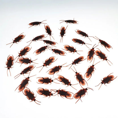 50/10/5PCS Fake Cockroach Centipede Scorpion Kids Trick Props Fake Roaches Plastic Bugs Toy Party Supplies Halloween Decoration