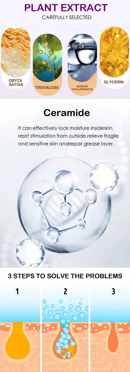 Pore Shrinking Serum Face Removing Large Pores Tightening Repairing Facial Pore Minimizing Essence Skin Care Beauty Firm skin