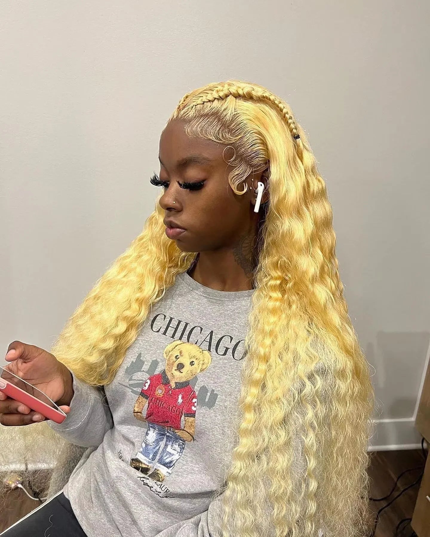 613 HD Lace Frontal Wig 13x4 Deep Loose Wave Transparent Remy Color Front Human Hair Wig 13x6 Blonde Water Curly Human Hair Wig