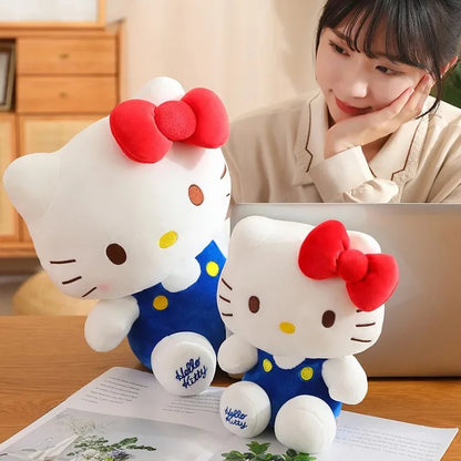 Hello Kitty Plush Toy Sanrio Plushie Doll Kawaii Hello Kitty Stuffed Animals Hello Kitty Cushion Sofa Pillow Home Decor Kid Gift