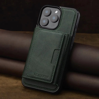 Detachable Wallet Case For iPhone 16 Pro Max 15 14 Plus 13 12 11 XS XR X 7 8 SE 2022 2020 2024 For MagSafe Card Holder Cover