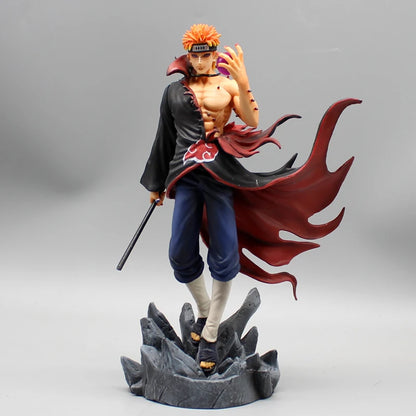 29cm Classic Naruto Pain Figurine Gk Action Figures Model PVC Statue Collectible Decoration Desktop Ornament Birthday Toys Gift