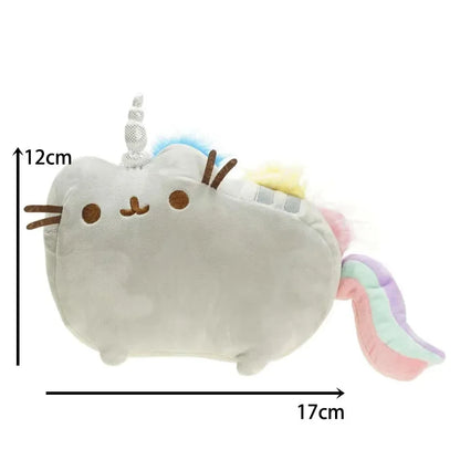 Multiple Pusheen Plush Throw Pillows Cute Home Bedroom Cartoon Stuffed Model Dolls Toys Girl's Room Decoration Christmas Gifts