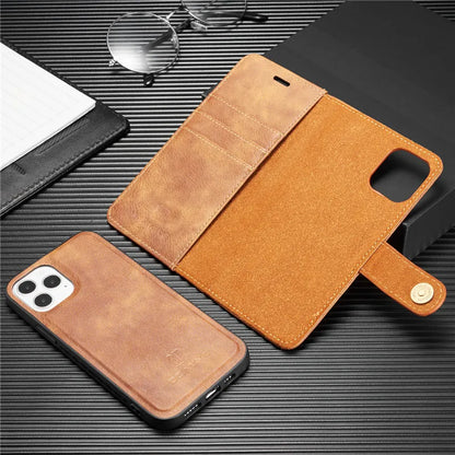 Detachable Magnetic Leather Phone Case for IPhone 16 Pro Max 15 12 13 11 14 Plus XS XR X SE 2022 Wallet Card Holder Cover Coque