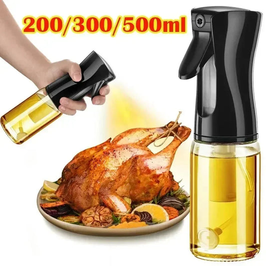 Oil Spray for Cooking Olive Oil Dispenser Bottle Sprayer Mist-Reusable Food Grade Oil Vinegar Spray Bottle Kitchen Accessories