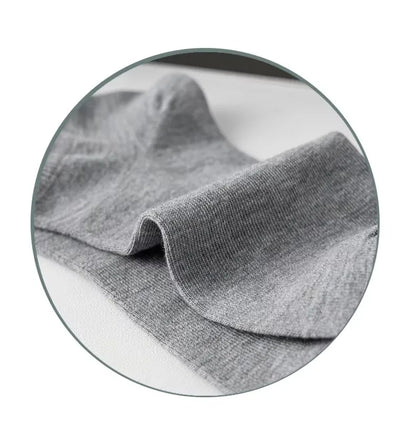 10 Pairs Women/Men Boat Socks Invisible Low Cut Silicone Non-slip Summer No-show Ankle Socks Solid Color Casual Breathable