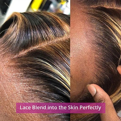 Highlight Wig Human Hair Bob Wig Short Straight Body Curly Bob Wig Lace Front Human Hair Wigs Piano Cheap Wig On Clearance Seal