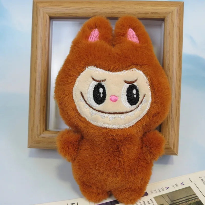 5pcs/lot  Labubu Plush Toy Kawaii White Labubu Stuffed Plushies Toys for Pillow Children Key chain accessories doll  Toys