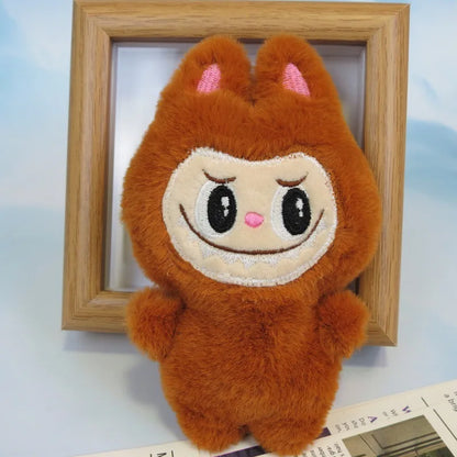 5pcs/lot  Labubu Plush Toy Kawaii White Labubu Stuffed Plushies Toys for Pillow Children Key chain accessories doll  Toys