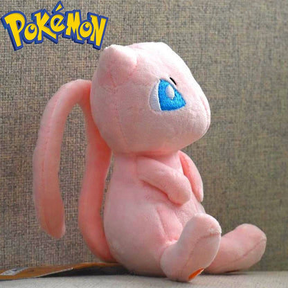 20cm Pokemon Kawaii Mew Stuffed Plush doll Soft Cartoon&Cute Animal Toy Throw Pillow BirthdayGift for Kids Home Accessories
