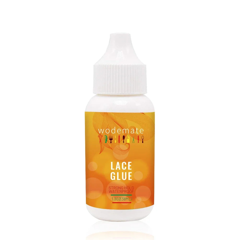 Wig Adhesive Bold Hold Lace Glue for Wigs Extreme Hold Hair Replacement Adhesive for Toupee Systems+HD Wig Caps Stocking Caps
